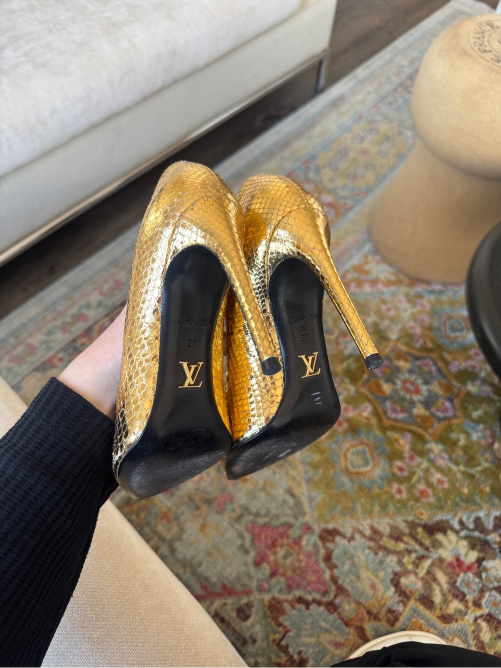 LV genuine python pumps - Picture 5 of 15